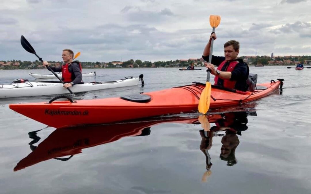 Kajaktur på Roskilde Fjord – mandag aften