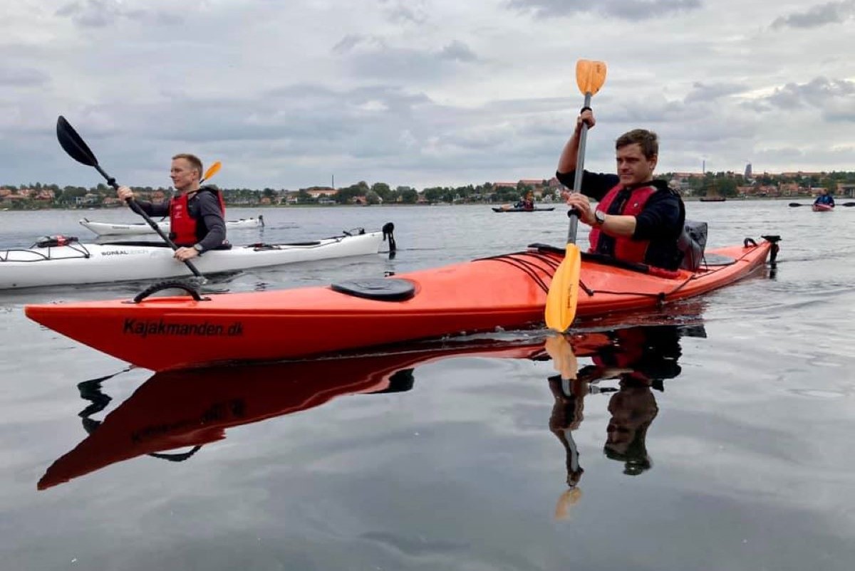 Kajaktur på Roskilde fjord hver torsdag i juni