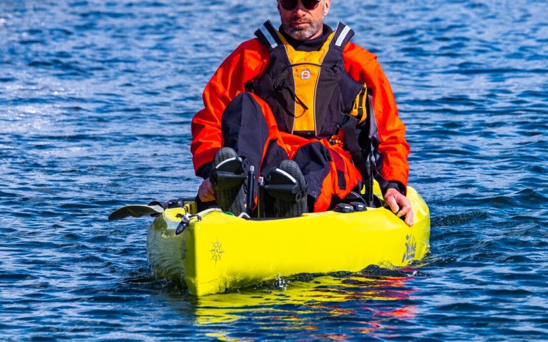 Prøv en fiskekajak med pedaldrev i Svendborg