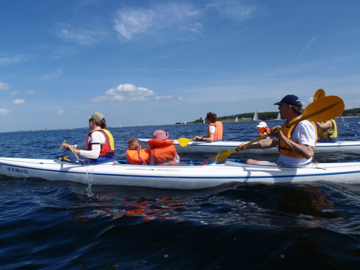 Kajaktur for hele familien på Roskilde Fjord