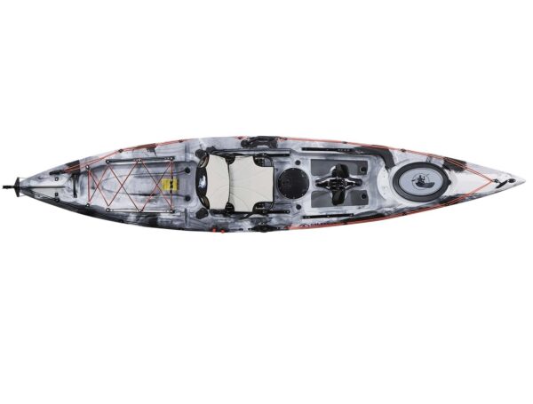 Galaxy Alboran FX fiskekajak topview