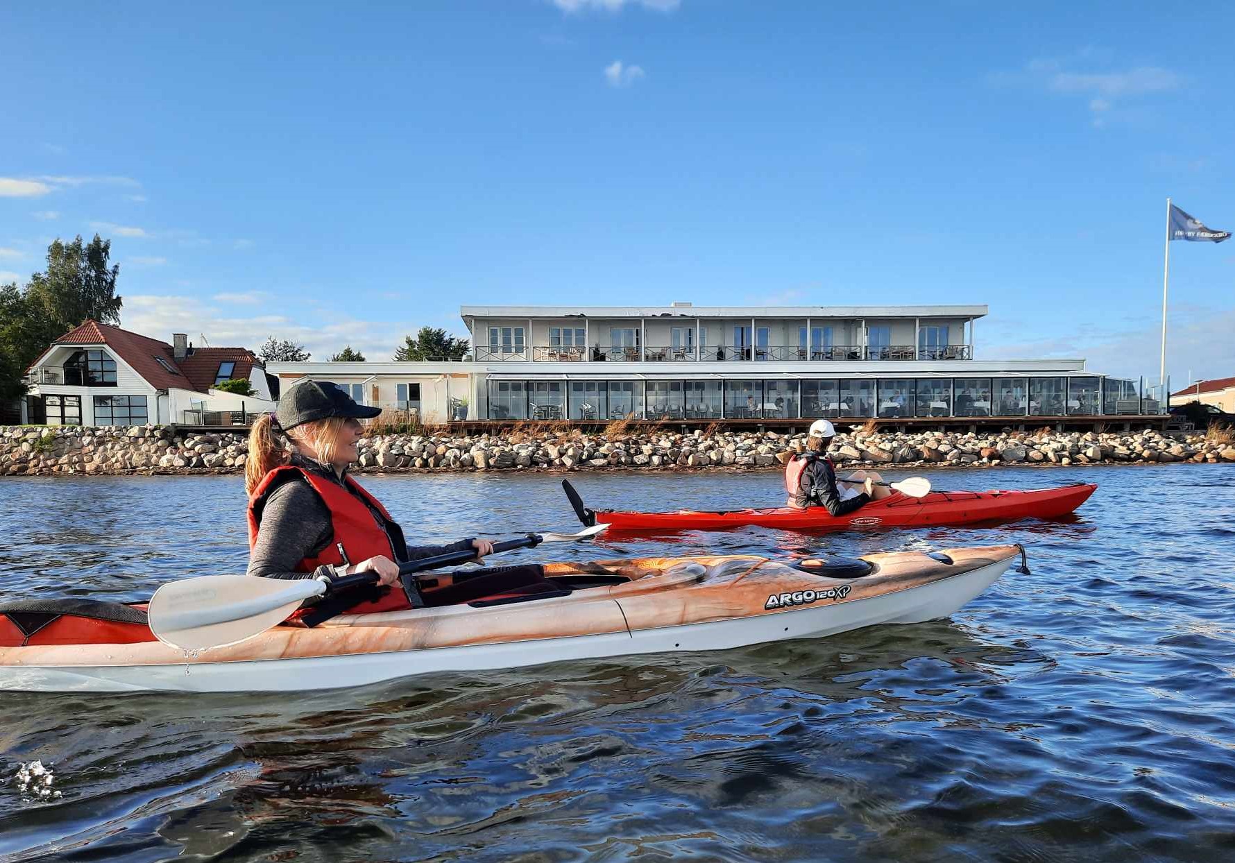 Kajaktur fra Holbæk til Hørby Færgekro