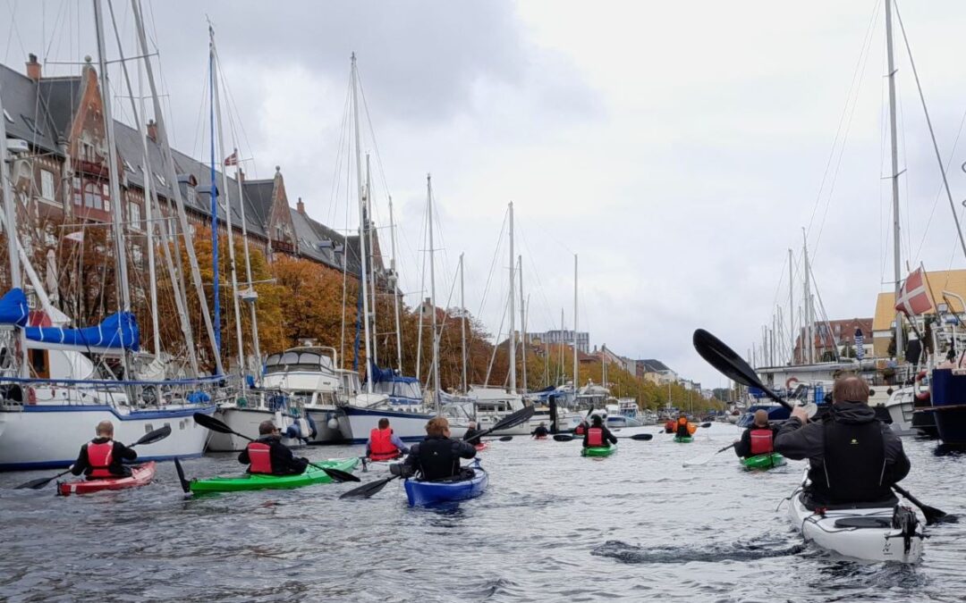 Senior kajaktur i Københavns havn