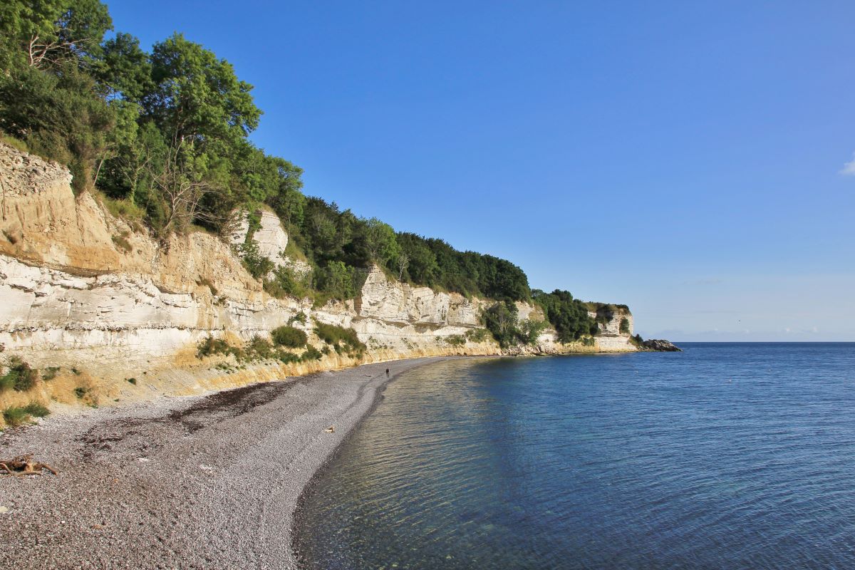 Stevns Klint Kajaktur langs Stevns Klint