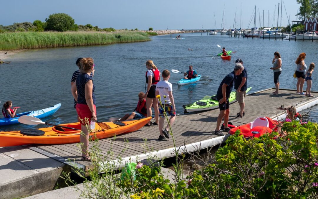 Kajaktur langs Køge Bugt Strandpark
