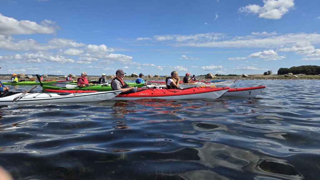 Kajaktur fra Veddelev til Gershøj