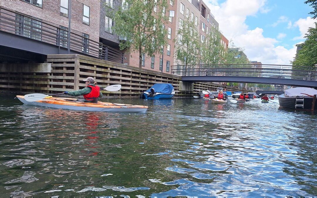 Kajaktur rundt i Sydhavnen