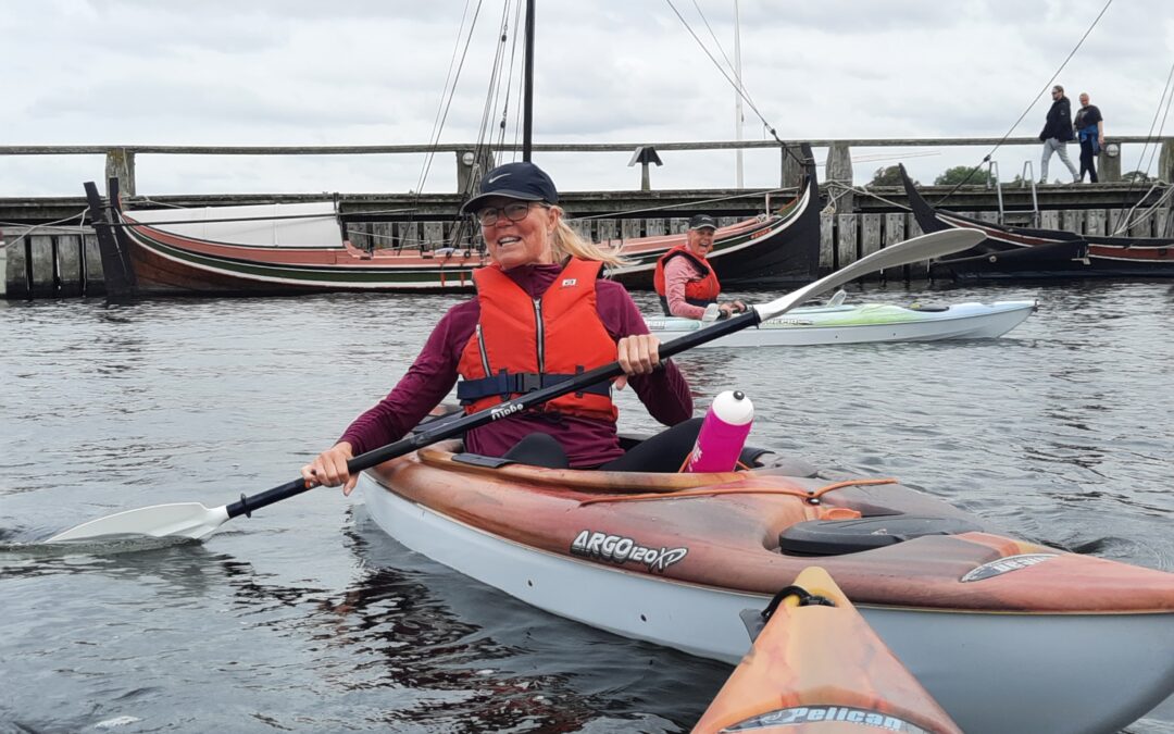 Min første kajaktur