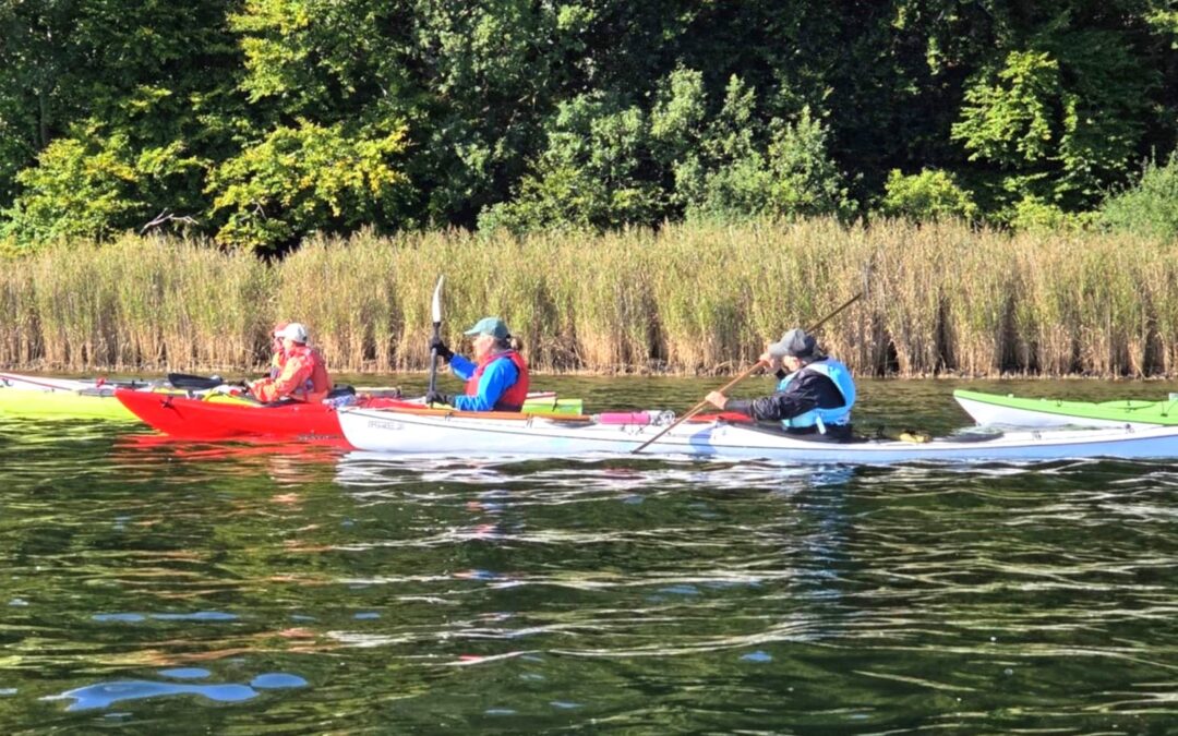 Kajaktur på Arresø – første sommertur