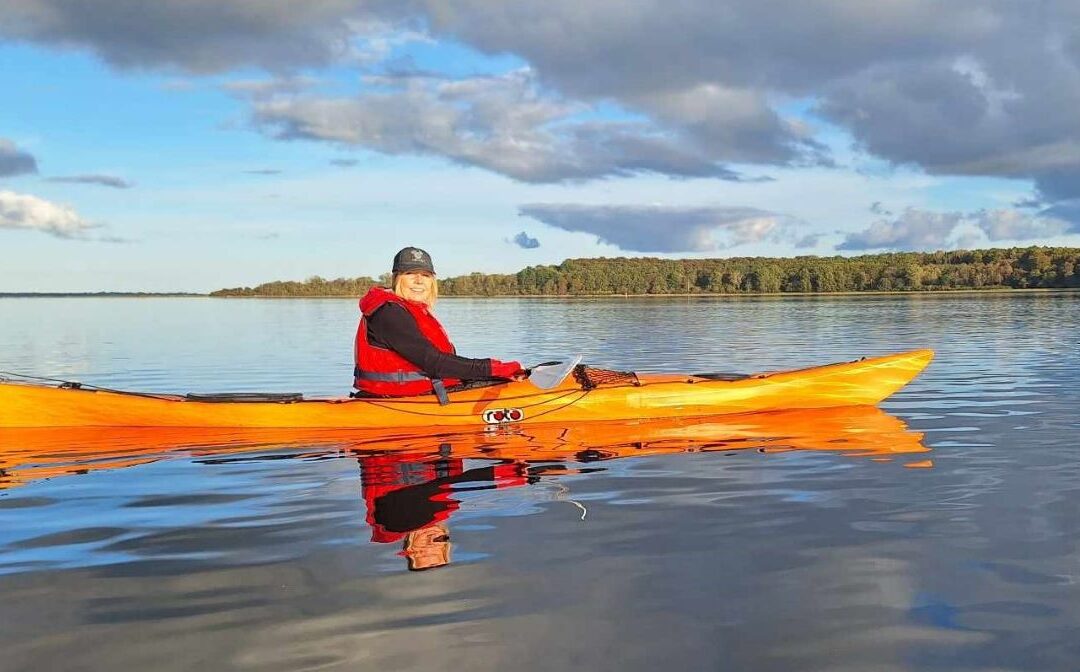 Kajaktur Strøby Ladeplads Strand til Bøgeskoven.